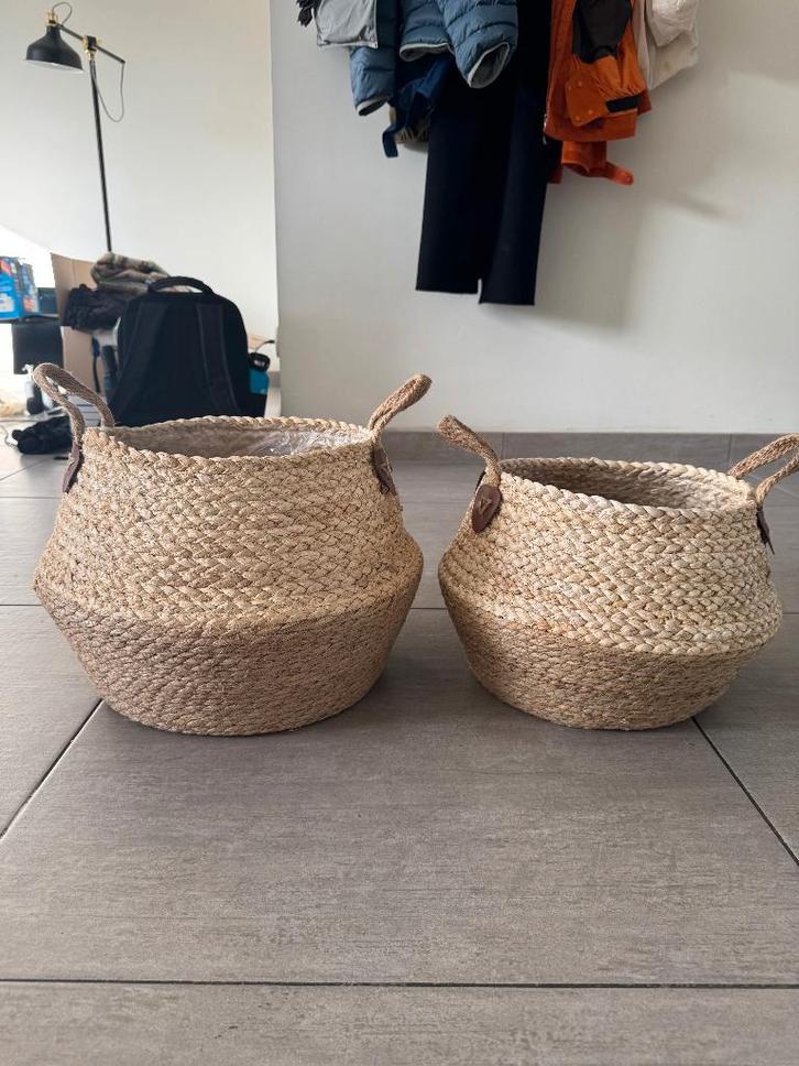 Paniers à plantes durables et élégants (matériau souple), Jardin & Terrasse, Pots de fleurs, Comme neuf, Intérieur, Balcon, Jardin