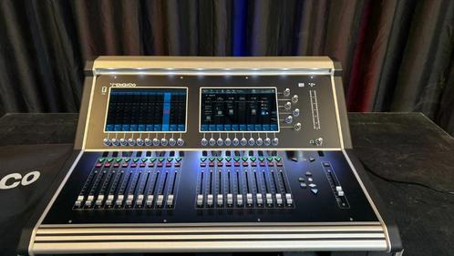 Digico S21 + Flightcase + Deskcover, Muziek en Instrumenten, Mengpanelen, Gebruikt, 20 kanalen of meer, Microfooningang, Ophalen