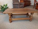 Eiken salontafel, Huis en Inrichting, Ophalen, Gebruikt, Rechthoekig, Eikenhout