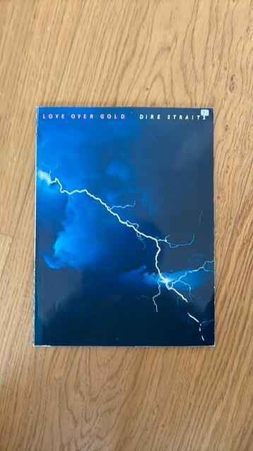 Dire Straits - Love Over Gold - partituur boek (1982) beschikbaar voor biedingen