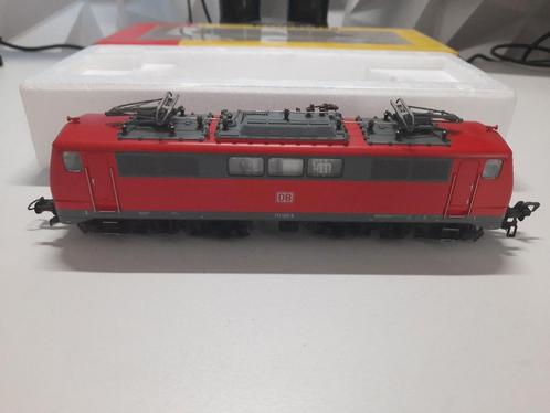 Fleischmann-locomotief ref. 4346 DB BR 111 — Tevreden sta, Hobby en Vrije tijd, Modeltreinen | H0, Gebruikt, Locomotief, Gelijkstroom