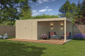 NIEUW Modern tuinhuis Qube 8312EXT300 beschikbaar voor biedingen