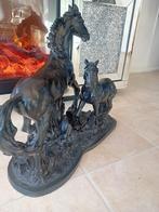 Antiek paard &veulen sculptuur Pierre-Jules Mène, Enlèvement ou Envoi