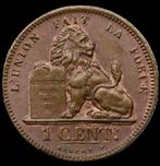 Belgium 1 Cent 1860 UNC , Topstuk!!, Verzenden, Overig, Losse munt