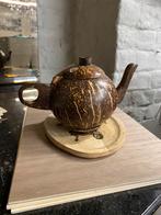 Theepot kokosnoot, Ophalen, Nieuw