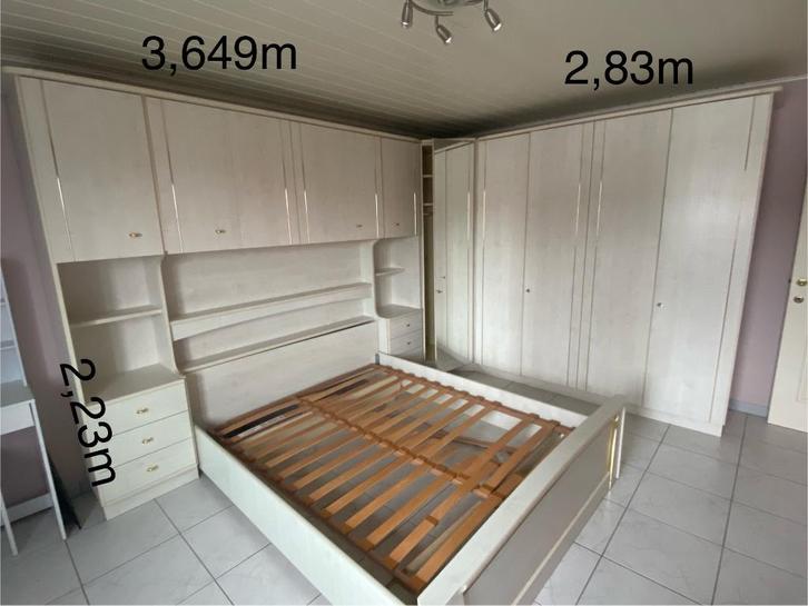 Volledige slaapkamer, Huis en Inrichting, Slaapkamer | Complete slaapkamers, Gebruikt, Tweepersoons, Ophalen