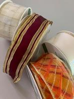 Assortiment 4 x cadeau/kerstlint 15 m., Ophalen
