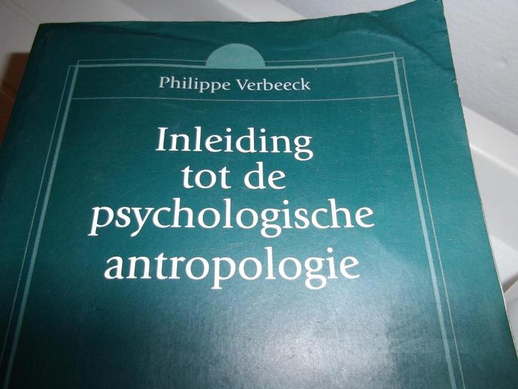 Inleiding t/d Psychologische Antropologie-PH.Verbeeck, Boeken, Psychologie, Ophalen of Verzenden