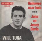 45t Will Tura - Heimwee naar huis (1966), 7 pouces, En néerlandais, Utilisé, Enlèvement ou Envoi