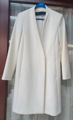 Witte  jas van Zara Basic maat XS, Enlèvement ou Envoi, Comme neuf, Taille 34 (XS) ou plus petite, Blanc