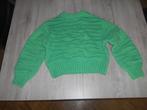 groen dik warme trui maat 140 zara, Enlèvement ou Envoi, Pull ou Veste, Comme neuf, Zara