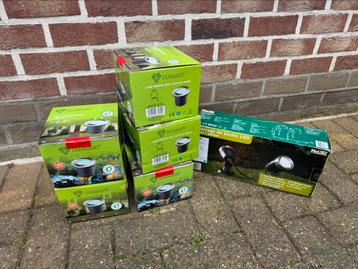 5 stuks Tuinverlichting LED, 2 stuks tuinspots (ongebruikt) beschikbaar voor biedingen