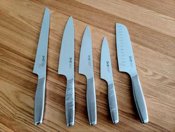 IkEA keukenmessenset 5 delig., Huis en Inrichting, Ophalen, Gebruikt