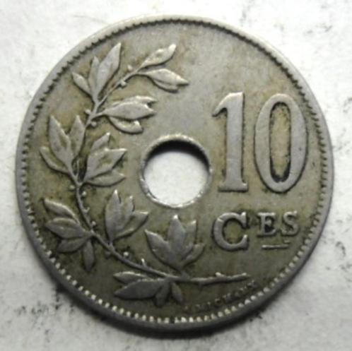Variété 10 cts 1920 Fr Belgique trait court sous ES, Timbres & Monnaies, Monnaies | Belgique, Monnaie en vrac, Métal, Envoi