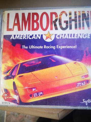 Jeu de course sur PC Lamborghini Challence, Enlèvement ou Envoi