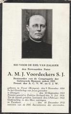 Prêtre Voordeckers, Collections, Images pieuses & Faire-part, Envoi