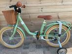 Puky kinderfiets Retro Green - 16 Inch, Fietsen en Brommers, Fietsen | Kinderfietsjes, Ophalen, 16 tot 20 inch, Puky, Zijwieltjes
