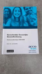 Gerechtelijke geestelijke gezondheidszorg acco learn, Enlèvement ou Envoi, Comme neuf