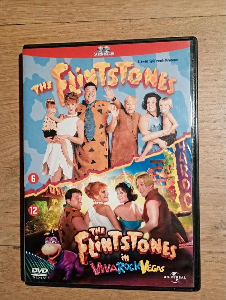 The Flintstones 2 DVD TBE filmboxset, Cd's en Dvd's, Dvd's | Komedie, Zo goed als nieuw, Actiekomedie, Boxset, Alle leeftijden