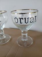 2 orval glazen, Ophalen of Verzenden, Zo goed als nieuw