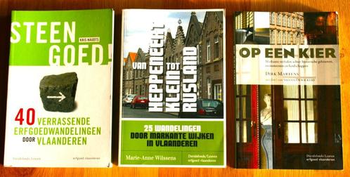 Erfgoed: wandelingen door markante wijken, gebouwen en lands, Boeken, Reisgidsen, Gelezen, Reisgids of -boek, Benelux, Ophalen of Verzenden
