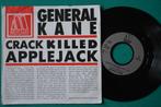 General Kane - Crack Killed Applejack - single vinyle (1986), Enlèvement ou Envoi, Single, Utilisé, Hip-hop et Rap