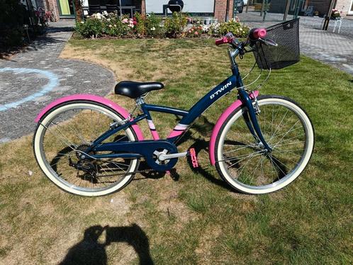 Fiets 24inch - Btwin Original 500, Fietsen en Brommers, Fietsen | Meisjes, Zo goed als nieuw, 24 inch, Versnellingen, Ophalen