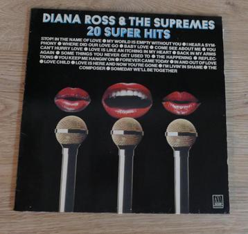 LP  Diana Ross & The Supremes  ‎– 20 Super Hits  beschikbaar voor biedingen