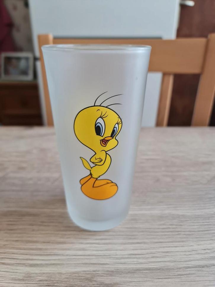 Glazen voor frisdrank met tekeningen : kinderglazen, Verzamelen, Glas en Drinkglazen, Zo goed als nieuw, Ophalen of Verzenden