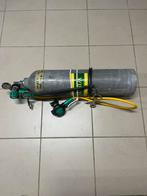 7L alu stage/decofles Nitrox + Scubapro Mk2/R295 ontspanners, Ophalen, Zo goed als nieuw
