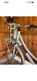 Lichtblauwe omafiets 28”, Fietsen en Brommers, Ophalen, Zo goed als nieuw, Versnellingen