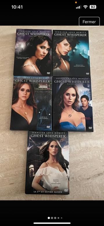 Coffret intégral DVD Ghost Wisperer 1-5 beschikbaar voor biedingen