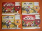 LOT DE 4 SOUS - BOCKS ** CHOUFFE **, Collections, Enlèvement ou Envoi, Neuf, Sous-bock, Autres marques