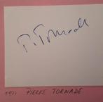 Authentique autographe de Pierre Tornade, Enlèvement ou Envoi, Signé