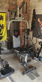Fitnesstoestellen: Dunlop krachtstation en DKN power tower, Ophalen, Gebruikt, Benen, Krachtstation