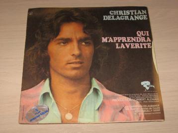 disque vinyl 45 tours christian delagrange, Enlèvement ou Envoi, 1960 à 1980, Comme neuf