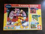 Puzzels Mickey Mouse Clubhouse, Kinderen en Baby's, Speelgoed | Kinderpuzzels, 10 tot 50 stukjes, Gebruikt, Ophalen of Verzenden