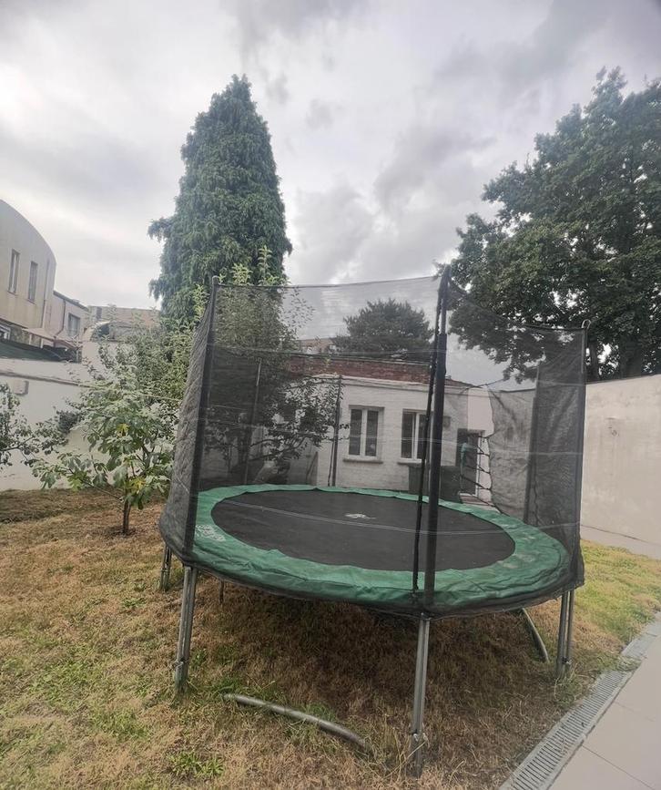 stevige trampoline met een diameter van 3,60, Hobby en Vrije tijd, Gezelschapsspellen | Overige, Zo goed als nieuw, Ophalen