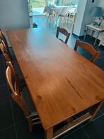 Table en chene massif de 200 cm sur 80 cm, Maison & Meubles, Tables | Tables à manger, Enlèvement, Chêne