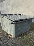 Rolcontainer/dincontainer gegalvaniseerd, Ophalen, Zo goed als nieuw