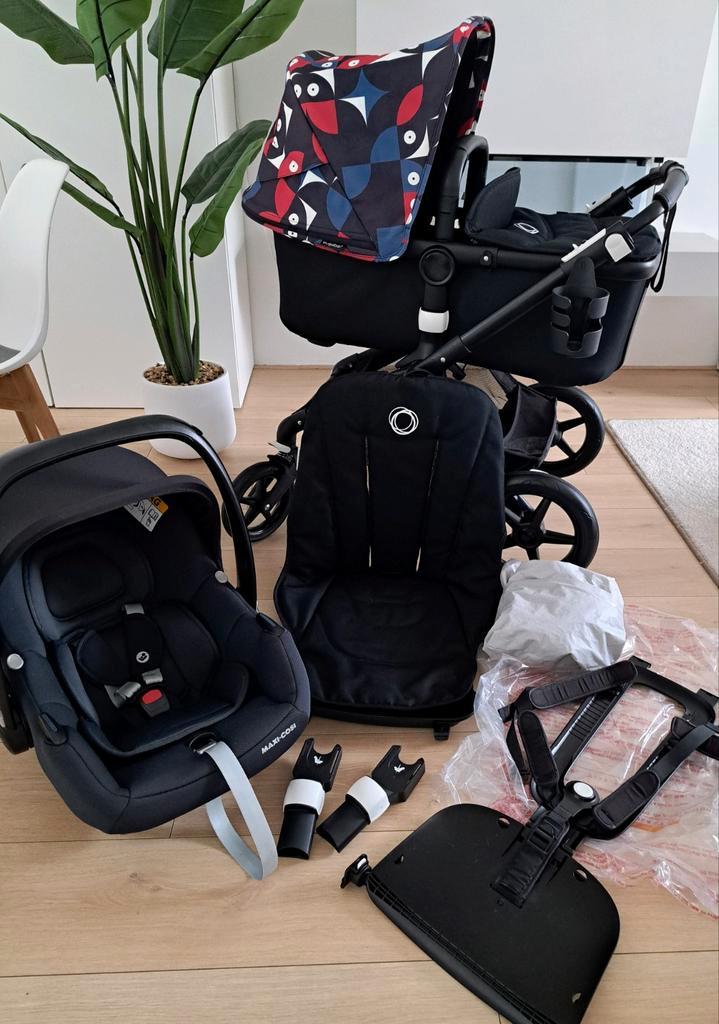 Bugaboo Fox LIMITED EDITION en Maxi cosi bijna NIEUWSTAAT!, Kinderen en Baby's, Kinderwagens en Combinaties, Bugaboo, Duowagen