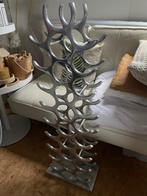 groot wijnrek aluminium NIEUW, Ophalen, Nieuw, Metaal, 75 cm of meer