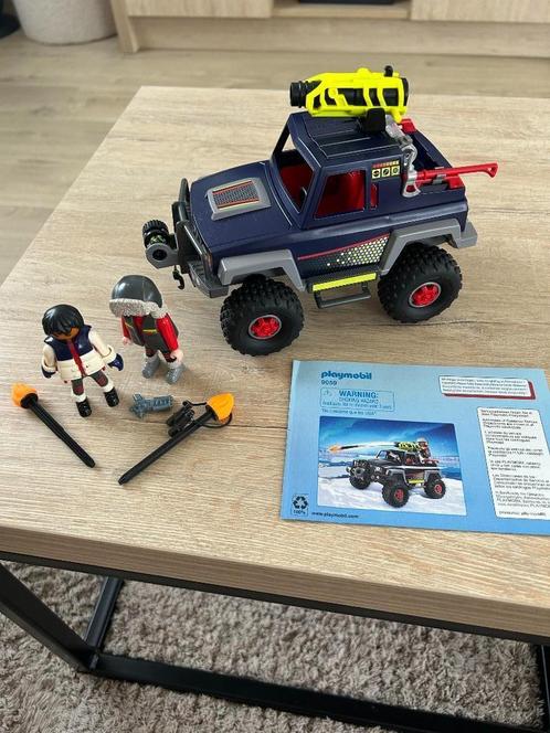 Playmobil 9059 Sneeuwterreinwagen, Kinderen en Baby's, Speelgoed | Playmobil, Gebruikt, Complete set, Ophalen of Verzenden