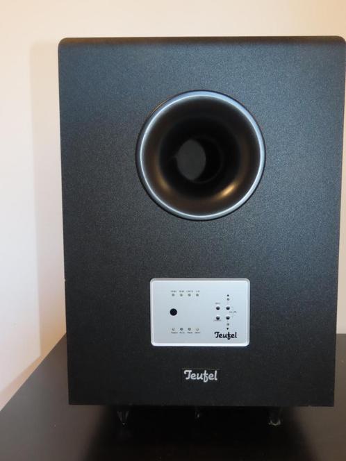 TEUFEL CAISSON DE GRAVES CE 500 SW, TV, Hi-fi & Vidéo, Enceintes, Comme neuf, Ensemble surround complet, 60 à 120 watts, Autres marques