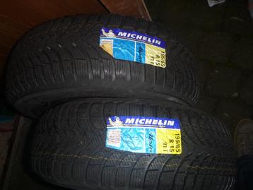 4 nieuwe winterbanden MICHELIN ALPIN4 195/65/R15T beschikbaar voor biedingen