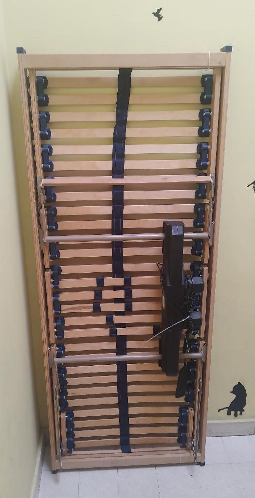 Elektrische Verstelbare Lattenbodems x2 st , 80x200, Huis en Inrichting, Slaapkamer | Matrassen en Bedbodems, Bedbodem, 80 cm