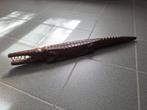 Houtsculptuur Krokodil, Ophalen