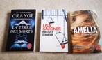 Lot de 3 romans : Amelia - Preuves d'amour - Terre des morts, Enlèvement ou Envoi, Comme neuf