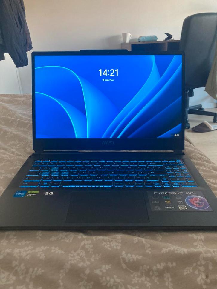 MSI Cyborg 15 A12V | RTX 4060 | 32 GB RAM | 144 HZ |, Computers en Software, Windows Laptops, Zo goed als nieuw, 16 inch, 32 GB