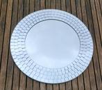 Spiegel. Wandspiegel. Rond. Mozaïek. Ø 50 cm., Ophalen, Zo goed als nieuw, Rond, 50 tot 75 cm